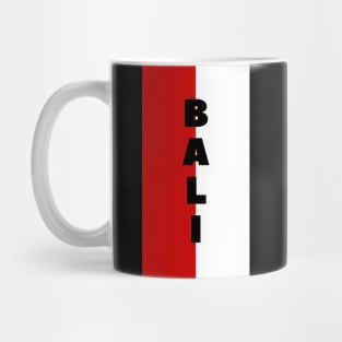 Bali in Indonesian Flag Vertical Mug